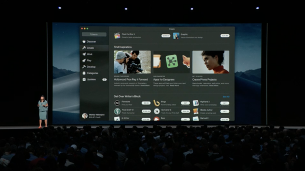 Applen macOS:n uusi sovelluskauppa.