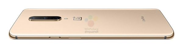 OnePlus 7 Pro Almond-värissä takaa. Kuva: WinFuture.de.
