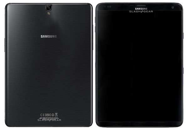 Ei oikeasti Samsung Galaxy Tab S3. Väitetyn kuvan julkaisi SlashGear.