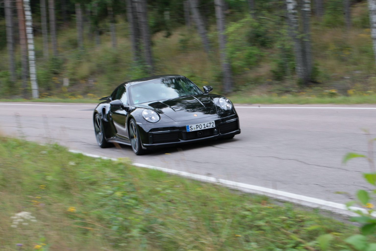 Koeajossa Porsche 911 Turbo S hurjaa suorituskykyä ja